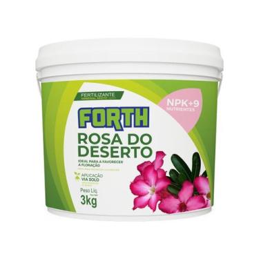 Imagem de Forth Rosas do Deserto Adubo Fertilizante - 3 Kg