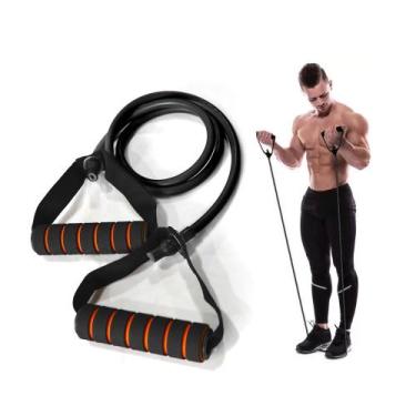 Imagem de Elástico Extensor Com Pegada Acolchoada Intensidade Forte - Natural Fi