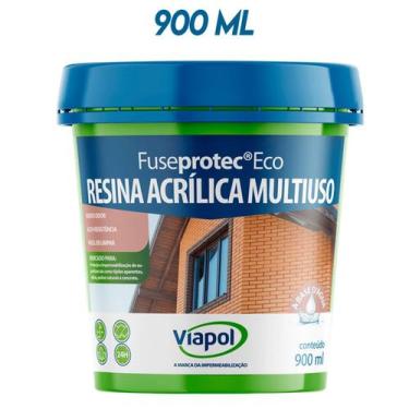 Imagem de Resina Acrílica Base Agua Incolor Premium Fuseprotec 900ml e 3,6l Viap