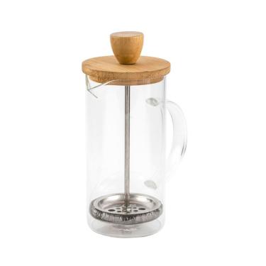 Imagem de Cafeteira De Prensa Francesa Em Vidro Borossilicato 600ml Mimo Style