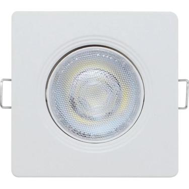 Imagem de Mini Spot Led Embutir Quadrado Fênix 3w 3000k Mr11 Bivolt Kian