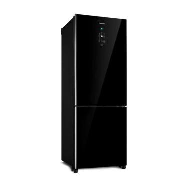 Imagem de Refrigerador Panasonic BB71 Black Glass 480 Litros Inverter FF Preto 110V