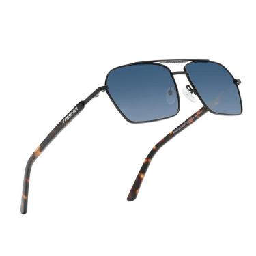Imagem de Óculos De Sol Kingseven Polarizados Anti-reflexo Uv400 Design Quadrado Azul