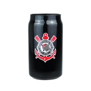 Imagem de Copo Vidro 450Ml - Corinthians - Mileno