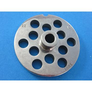 Imagem de Cozzini Cutlery Imports #22 Pratos Para Moedor De Carne Com Cubos - Escolha O Seu Tamanho (Moagem Linguiça 1/2 Pol. E 12 Mm)