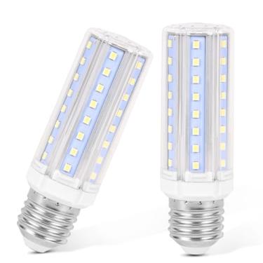 Imagem de Syited Lâmpadas Led E26 Tipo Milho, 12 W, Branco Frio, 6000 K, Equivalente A Halógenas De 120 Ca 85-265 V, Ângulo Feixe 360°, Lâmpada Edison Screw Ses, Sem Dimerização, Pacote Com 2