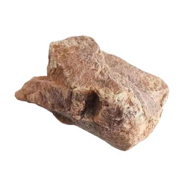 Imagem de Fenteer Simulação de espuma de artificial Senulação de pedra natural arenito de textura faux para externo interno, Amarelo 33x23cm