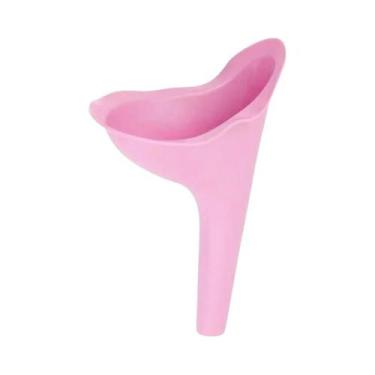 Imagem de Dispositivo De Mictório De Silicone Macio Feminino Para Viagens De Aca