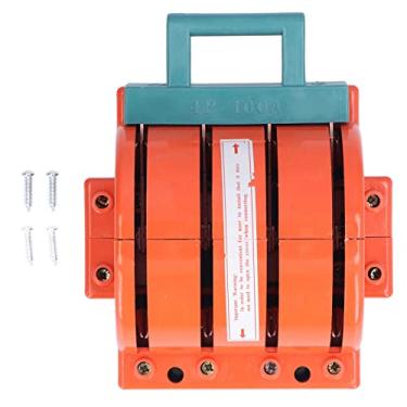 Imagem de Interruptor de faca okuyonic, interruptor de acionamento duplo de 4 pólos 100a interruptor de faca elétrico doméstico para disjuntores, disjuntor de caixa de desconexão gerador de circuito de backup