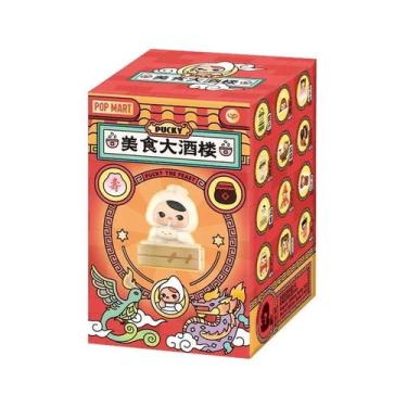 Imagem de Pucky the Feast Series Blind Box POP MART Brinquedo Fofo Figura De Açã