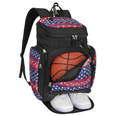Imagem de Goloni Mochila De Basquete, Bolsa Esportiva Grande Com Compartimento Para Bola E Calçado, Ideal Futebol, Vôlei, Academia Viagens