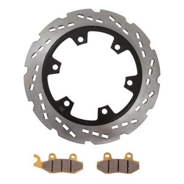 Imagem de Disco De Freio Dianteiro + Pastilha Apache 150 - Tmac