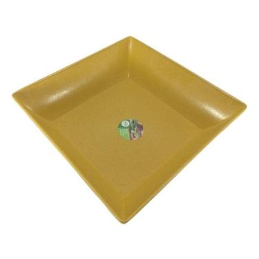 Imagem de Saladeira Evo quadrada amarelo 2900 ml