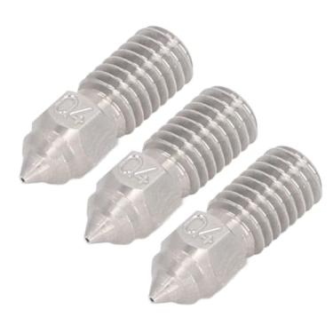 Imagem de LiebeWH 3 PCs 0,4 Mm 3D Bocal de Impressora Aço Inoxidável 3D Ferramentas de Impressora Compatíveis Com Uma Variedade de Materiais, para Elegoonepune 4 4pro