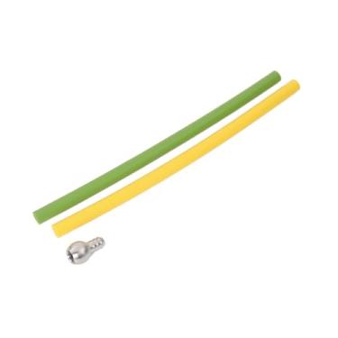 Imagem de Generic 2 peças de tubos de silicone para pulverizador de espuma, lavadora de alta pressão, tubo de filtro de esfera ponderado, mangueiras flexíveis para