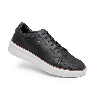 Imagem de Sapatênis Masculino Casual Confortável com Estilo e Detalhe Moderno Tênis Sola Leve e Macio