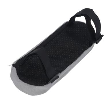 Imagem de ZJchao Memory Foam Chair Chaves Chaves de Braço, Alívio de Pressão para Cotovelo, Braço e Pulso, Tampas Não Deslizantes para Cadeira de Rodas de Jogo, Cadeiras de Jantar (GRAY)