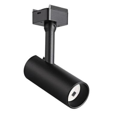 Imagem de Spot Trilho Led 7W 3000K Branco Quente 460 Lumens Infinity Preto para 