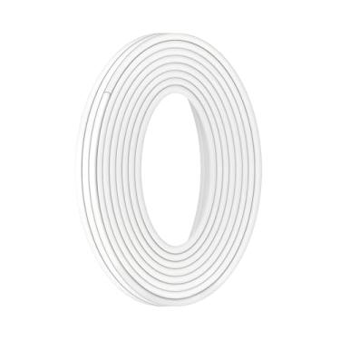 Imagem de Qrity Tubulação de linha de água de 9,5 cm, tubo de água RO para sistemas de água, tubulação de PE para máquina de gelo para geladeira para transferência de fluido de água, 2 metros