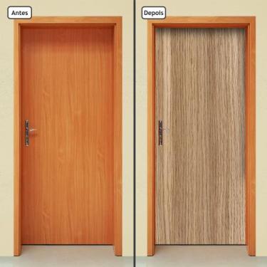 Imagem de Adesivo Decorativo de Porta - Madeira - 042cnpt - Allodi