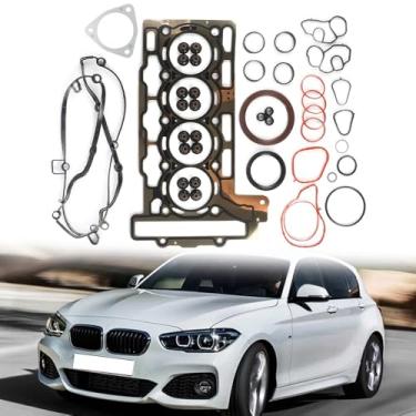 Imagem de ZDKK Kit de juntas de revisão do motor OE 11127595138/11127586907 para BMW 116i F20 MINI Cooper S R55 R56 N13 N18 1.6L Serve para 118i/120i (2012-2016) 1.6L, Cooper Series (2009) -2016) 1,6L