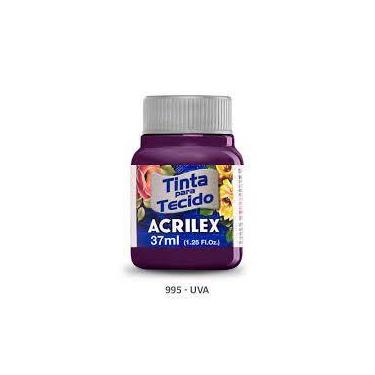 Imagem de Tinta de tecido Acrilex uva 995 37ml