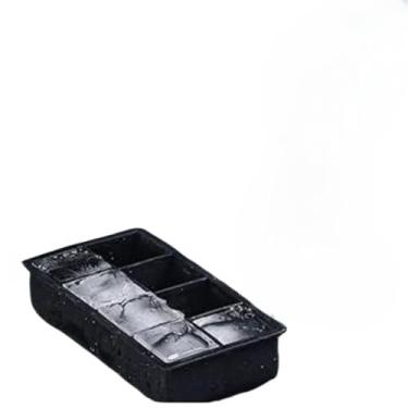 Imagem de Forma De Gelo Silicone Cubo Grande Cubos Drink Whisky Top Flexível E Resistente(Forma com 8 cubos,2 PCS)