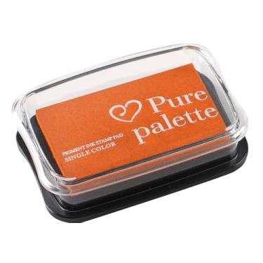 Imagem de Almofadas de tinta de dedo grandes para crianças, almofadas de carimbo de tinta de artesanato laváveis, faça você mesmo para carimbos de borracha, papel, scrapbooking, tecido de madeira, melhor