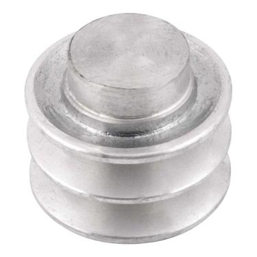 Imagem de Polia de Alumínio Sem Furo com 2 canais de Perfil A 60mm - 6684120060 - VONDER
