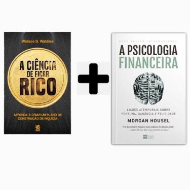 Imagem de Kit físico, A Ciência de Ficar Rico + A Psicologia Financeira - Lições