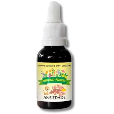 Imagem de Floral em Gotas Ansiedade para Cães e Gatos - 30ml - Animal Flower