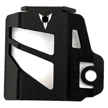 Imagem de BYYINGSUS Compatível com MT 07 09 10 MT07 MT09 MT10 SP 2023 2022 Acessórios Proteção do reservatório de fluido de freio traseiro da motocicleta (Preto-MT)