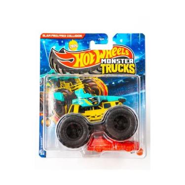 Imagem de Hot wheels veículo monster trucks slam prix - mattel jcd66/fyj44