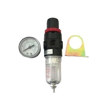 Imagem de Compressor regulador de filtro de ar AFR-2000 AFR2000 e válvula redutora de pressão e separação de óleo e água + medidor de roupa AFR2000