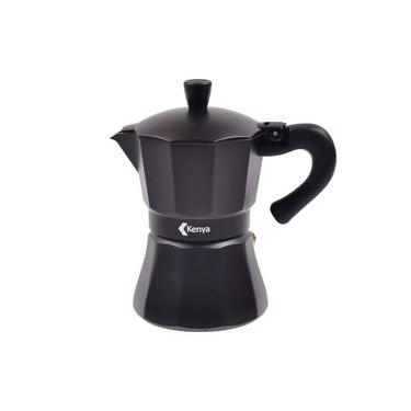 Imagem de Cafeteira Italiana Indução 6 Xícaras 300ml Kenya Preta