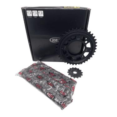 Imagem de Kit Relacao Transmissao Completo Honda Cb300f Twister 2023 Em Diante H04041x