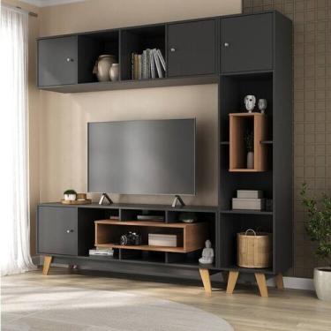 Imagem de Estante Home para Tv até 65 Polegadas com 3 Portas Concept Yescasa - E