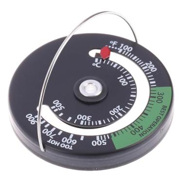 Imagem de Generic Termômetro de lareira, medidor de temperatura de fogão para queima de madeira interna