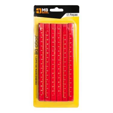 Imagem de Jogo Kit 12 Lápis Carpinteiro Pedreiro Marceneiro Costureira Pintor 12 Peças