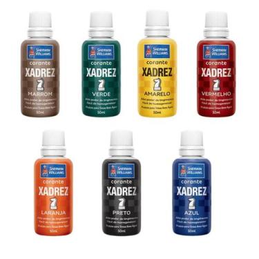 Imagem de Corante Liquido Tinta Bisnaga 50 Ml Xadrez Diversas Cores, Verde