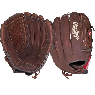 Imagem de Rawlings | Luva preferida pelo jogador | Softball | Arremesso para a mão esquerda | 35,5 cm - Teia de cesta