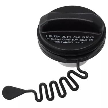 Imagem de NaningLxh #31261589 Tampa de combustível cinza escuro para tanque de combustível peças de reposição duráveis novas para Volvo C30 C70 S40 V50 05-13, preto