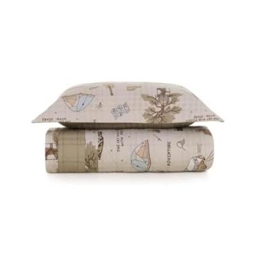 Imagem de Kit Colcha Solteiro Infantil 200 fios Karsten Aventura 2 Pçs