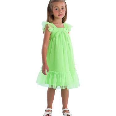 Imagem de VESTIDO INFANTIL MON SUCRÉ TULE VERDE NEON 3127320-Feminino