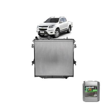 Imagem de Kit Radiador GM S10 2.4 Flex com Aditivo Paraflu Verde 20 Litros