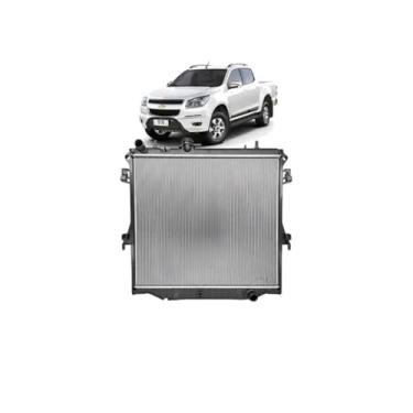 Imagem de Kit Radiador GM S10 2.4 12/16 Flex Com Ar + Aditivo Radiador Paraflu Rosa 1L