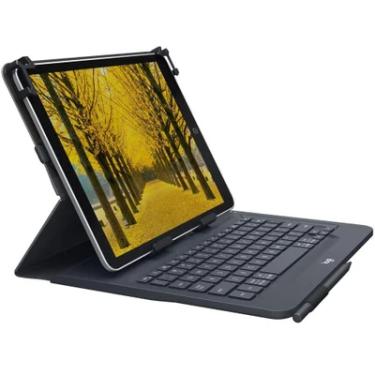 Imagem de Capa Logitech Teclado Universal Folio, Bluetooth, Para Tablets De 9'' E 10", 920-008334