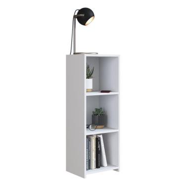 Imagem de Mesa De Cabeceira Com Prateleiras Multimóveis Cr35101 Branca