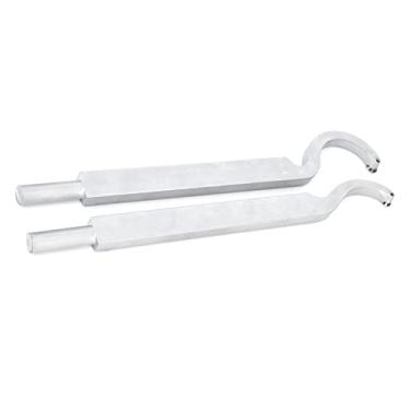 Imagem de Acouto Conjunto de Suporte de Ferramenta de Torneamento de Madeira Premium de 2 Unidades - Torno Giratório para Carpintaria - Lâmina de Liga de Alta Dureza, Design Intercambiável CNC e Tornos