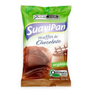 Imagem de Muffin de Chocolate SuaviPan Orgânico 40g